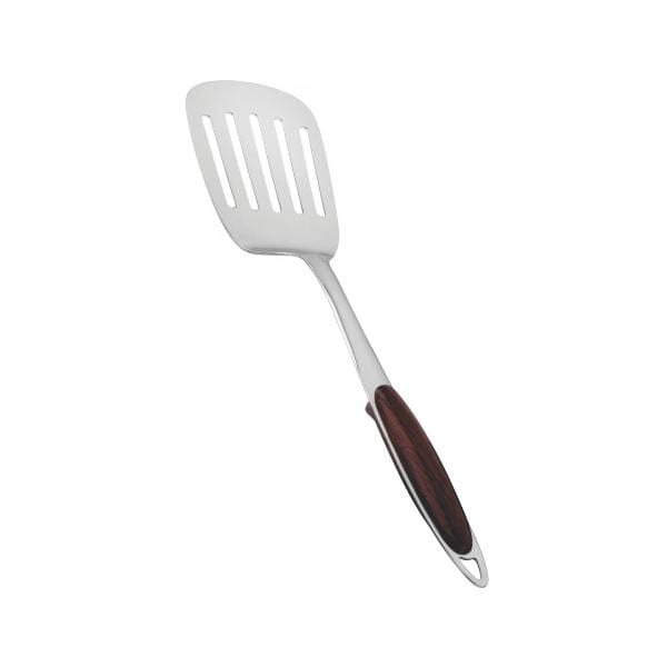 Stainless Steel Turner (Design: Woody Handle Pearl No. 13)