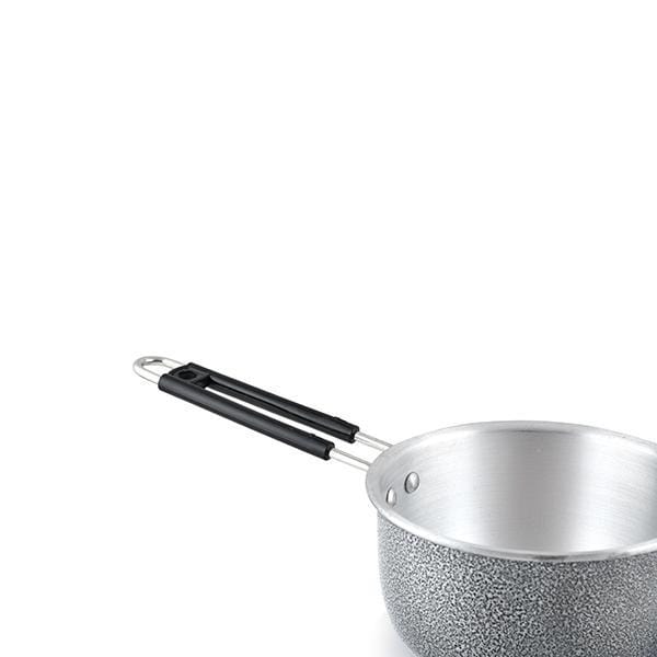 PNB Kitchenmate Aluminium Saucepan Mirror Finish Color Induction Base - PNB Kitchenmate