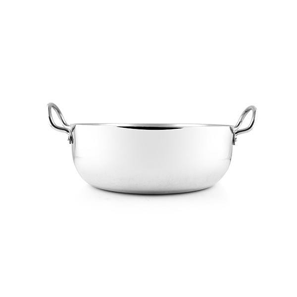 PNB Kitchenmate Aluminium Karahi Mirror Finish - PNB Kitchenmate
